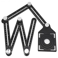 6-sided Angle Measurement Tool Tile Hole Locator